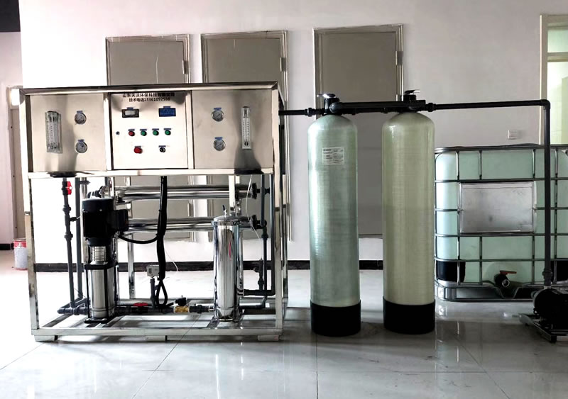 1噸單級反滲透設備調(diào)試完成